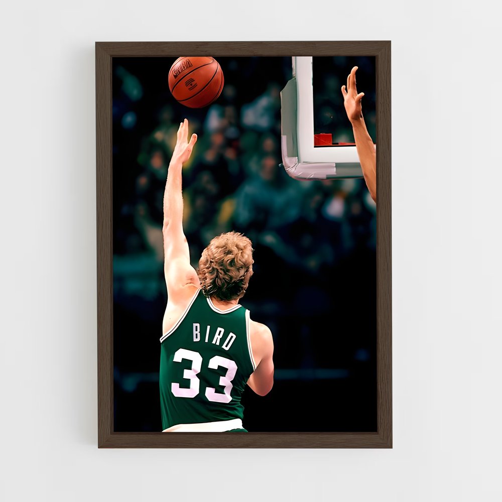 Poster Larry bird – affiche Basketball (vue 5)